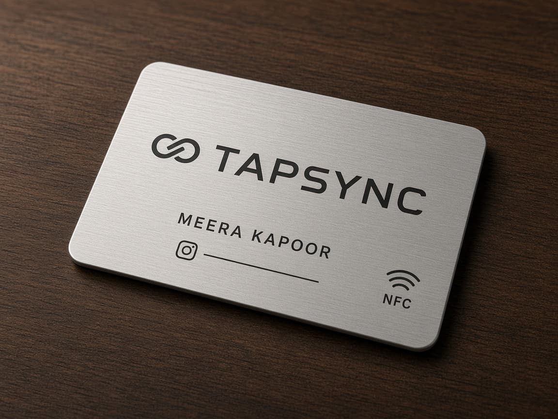 TAPSYNC Social Media card