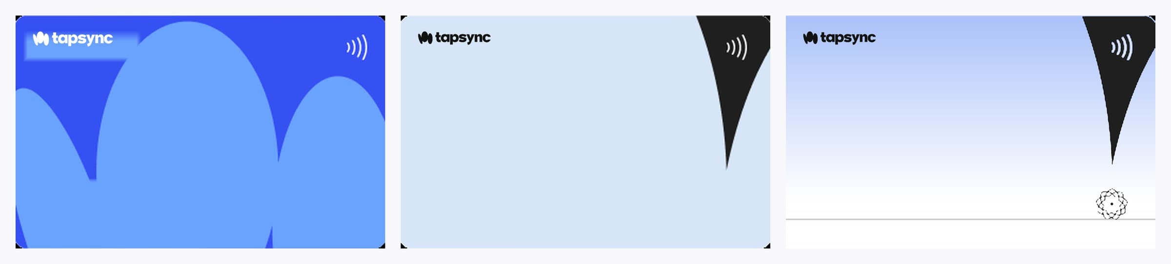 TAPSYNC Digital Cards — Core, Premium, Signature