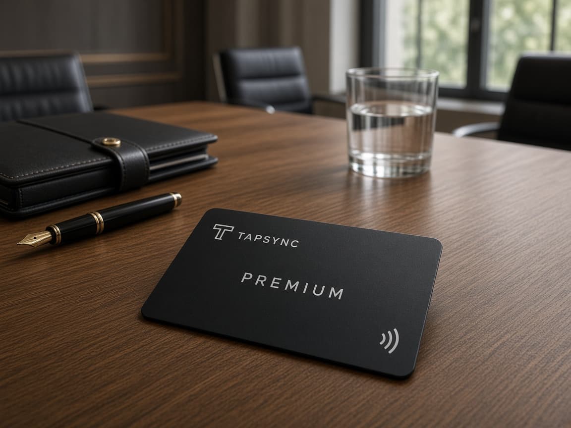 TAPSYNC Premium on a conference table